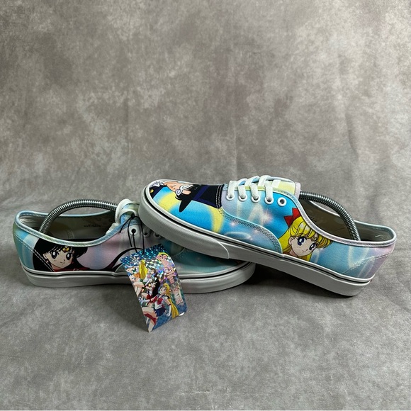 Vans Authentic Sailor Moon Pretty Guardians Shoes Mens Size 10.5 Women Size 12 - Picture 5 of 9